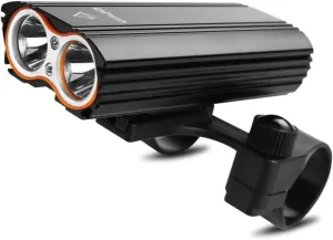 BESPORTBLE 1pc Rechargeable Front Light Rotatable Bike Headlight Super Bright for Outdoor Sports Mobile Power Source for Devices