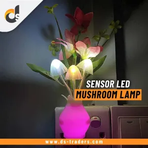 Big Mushroom Style Motion Sensor LED Decoration Light