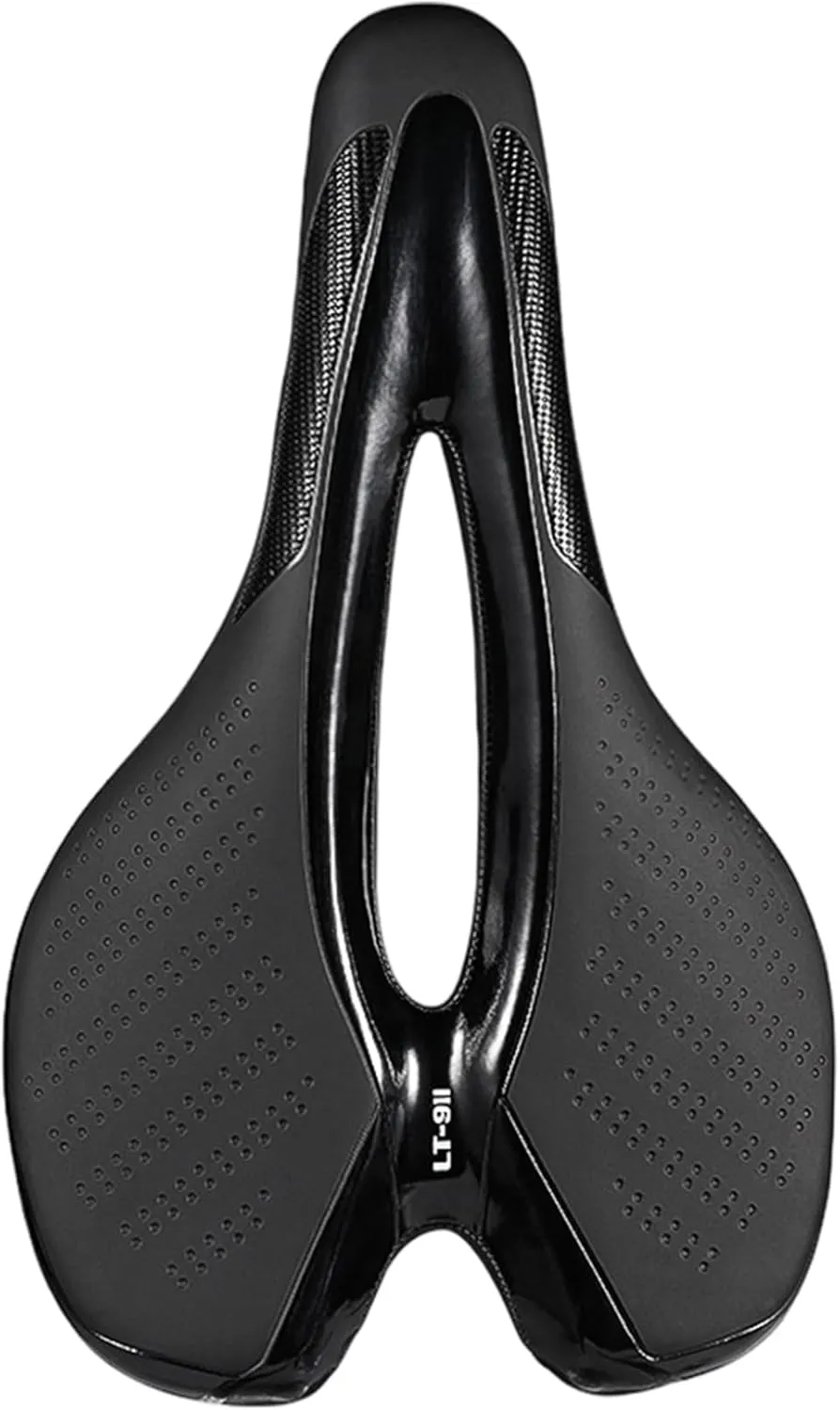 Bike Saddle, Comfort & Shock-Absorbing Bike Seat Cushion with Rechargeable Taillight, Non-Slip & Waterproof for Men, Women