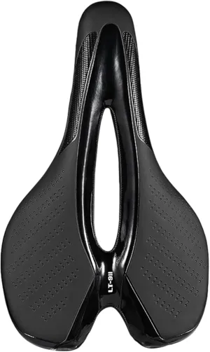 Bike Seat Cushion, Comfort & Shock-Absorbing Bike Saddle with Rechargeable Taillight, Non-Slip & Waterproof for Men, Women #
