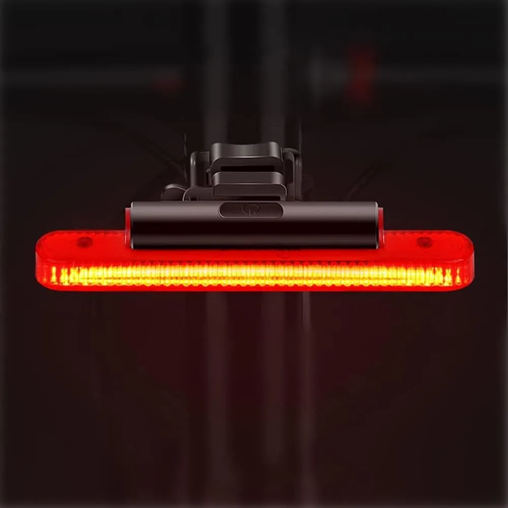 Bike Tail Light, WASAGA Bicycle Rear Light Sport LED USB Rechargeable Red High Intensity Waterproof 4 Light Modes Backpack Strobe Bike Back Light