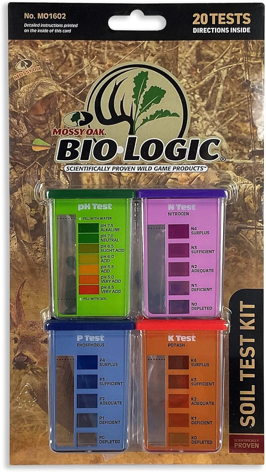 Biologic MO1602 Soil Kit, 20 Tests