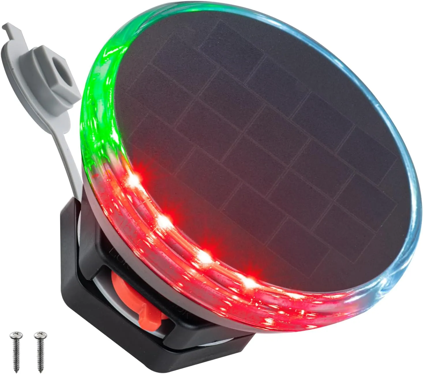 Boat Navigation Lights Battery Powered With USB C or Solar Charging (Tri color Lights)