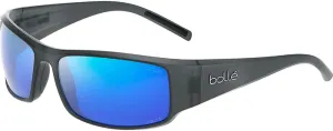 bollé King 63MM Wrap Around Sunglasses for Men for Women   BUNDLE With Designer iWear Complimentary Eyewear Kit