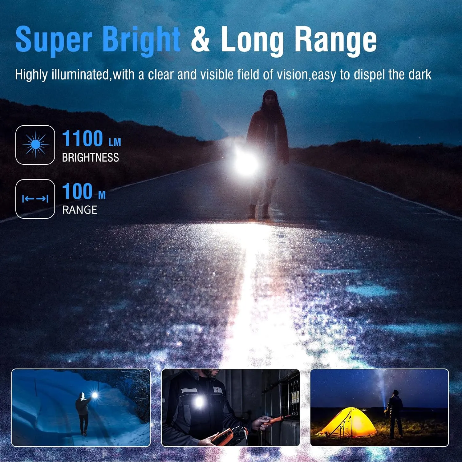 BORUIT V7 LED Mini Flashlight High Lumens Small Powerful EDC Keychain Flash Light with Red UV Light,USB-C Rechargeable Pocket Flashlights with Clip,10 Modes,IPX5 Waterproof,Magnet(Black)