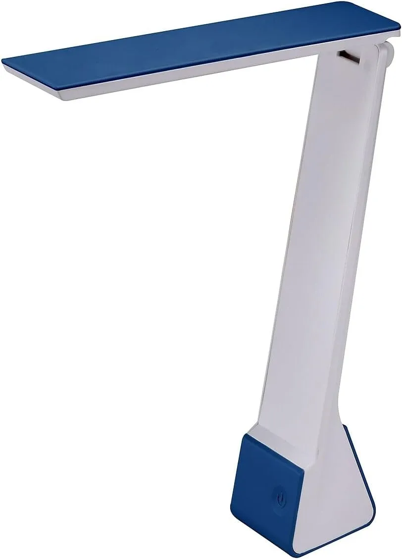 Bostitch KT-VLED1810-BLUE Battery Powered LED Desk Lamp, Blue