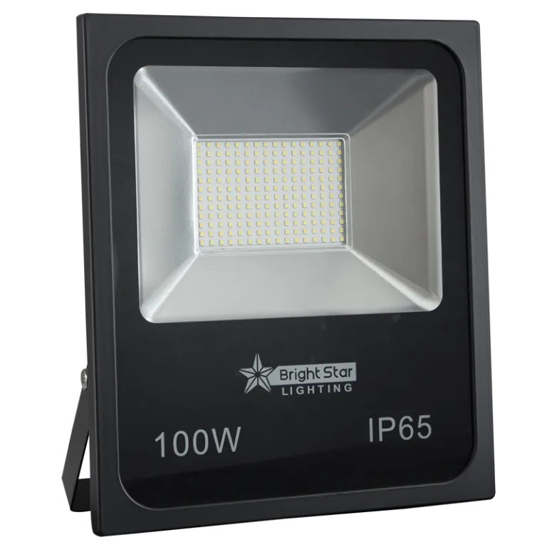 Bright Star Lighting FL045 BLACK 100 Watt Led Flood Light - 8000Lm 6000K