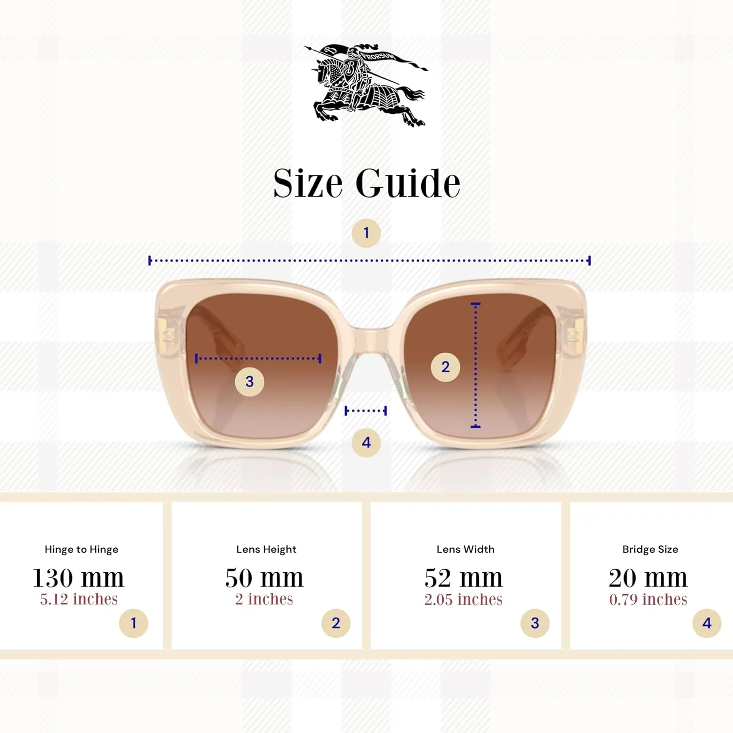 BURBERRY Helena BE4371 Square Sunglasses for Women   BUNDLE With Designer iWear Complimentary Eyewear Kit