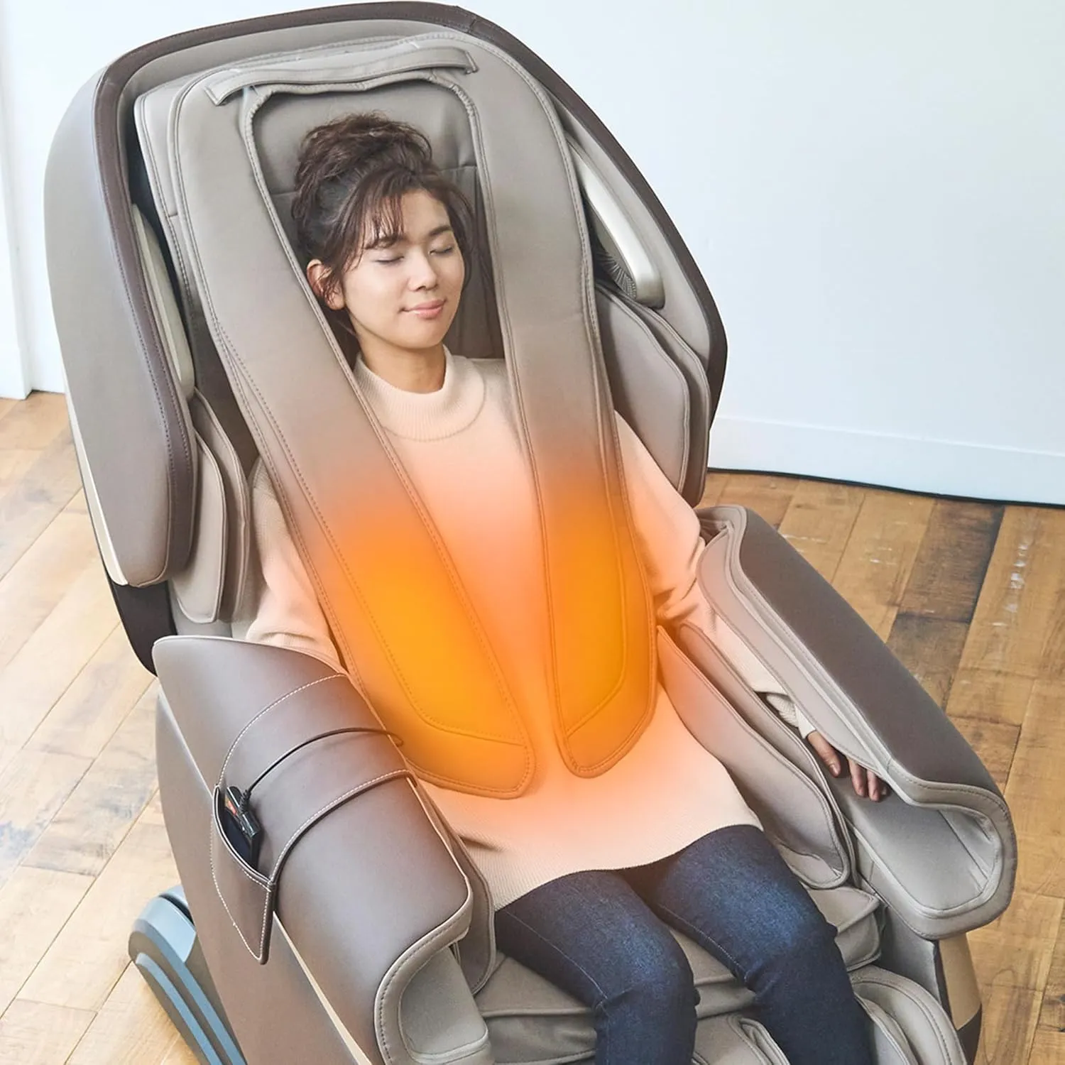 Calm Plus Flex Frame Track Massage Chair with Zero Gravity Technology, Electric Recliner, and Touchscreen Remote - Relax Your Mind and Body with Soothing Full Body Massages (Space Grey)