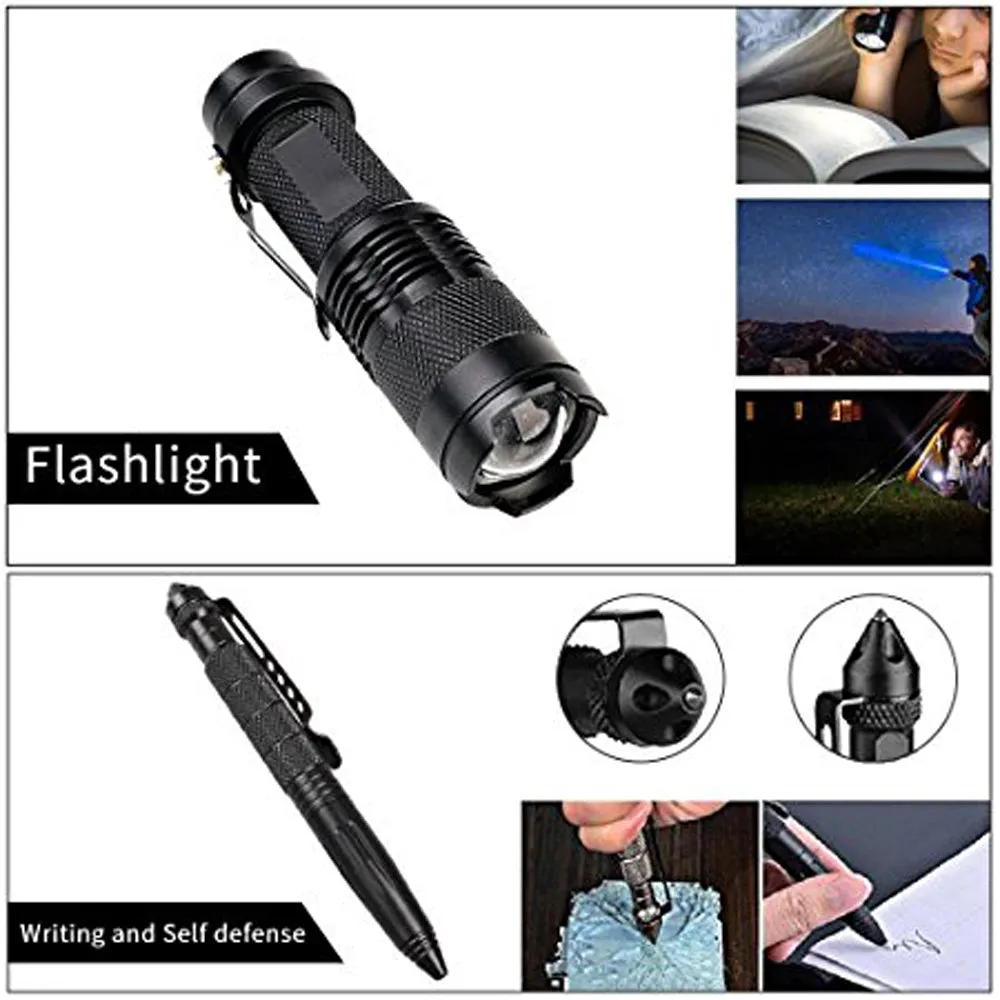 Camping 10 in 1 survival kit Set