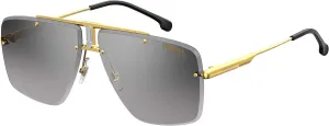 Carrera CA1016/S Square Sunglasses for Men for Women   BUNDLE with Designer iWear Care Kit
