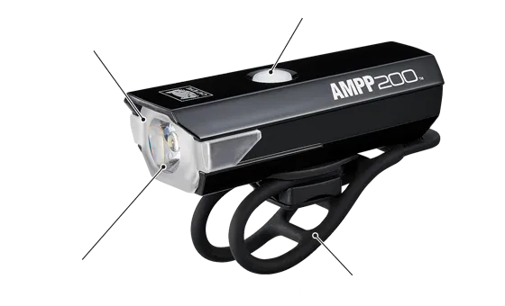 Cat Eye AMPP200 Front Light