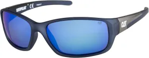 Caterpillar Men's Sensor Rectangular Polarized Sunglasses