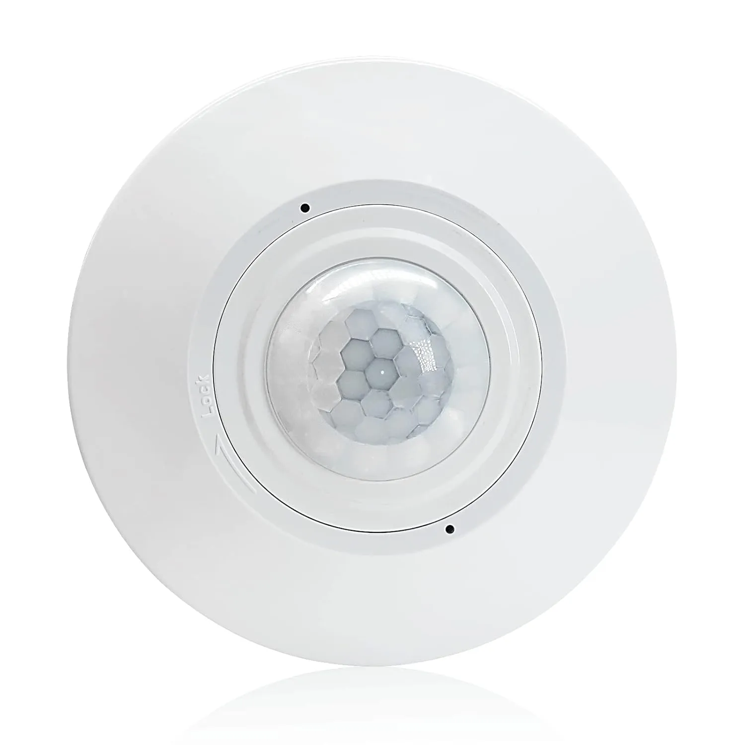Ceiling Mount 360 degree PIR Occupancy Motion Sensor,2200W,110-265V,8-12M High Sensitive HardWired Occupancy Sensor Detector, Commercial/Residential,Up to 1600 sq.ft(10A,Neutral Wire Required)