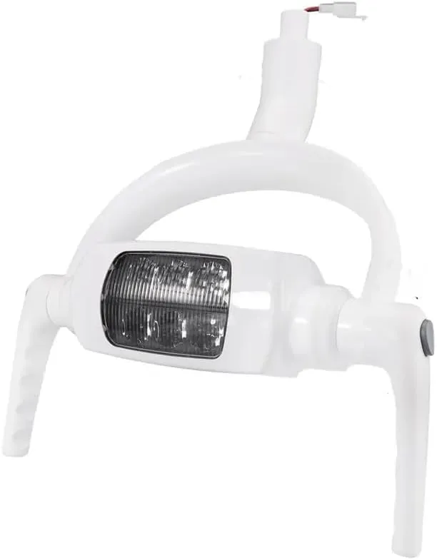 Ceiling-Mounted Dental 6 LED Oral Light Lamp 22mm Head of Light JH-06 with Handle Sensor Control Brightness Adjustment