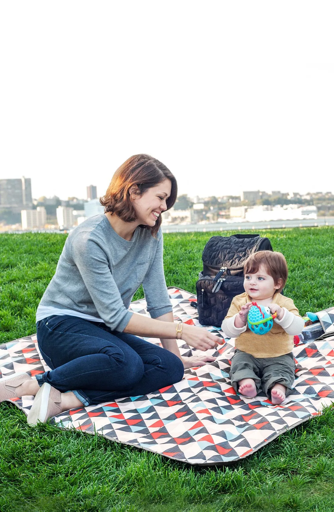 'Central Park' Outdoor Blanket & Cooler Bag