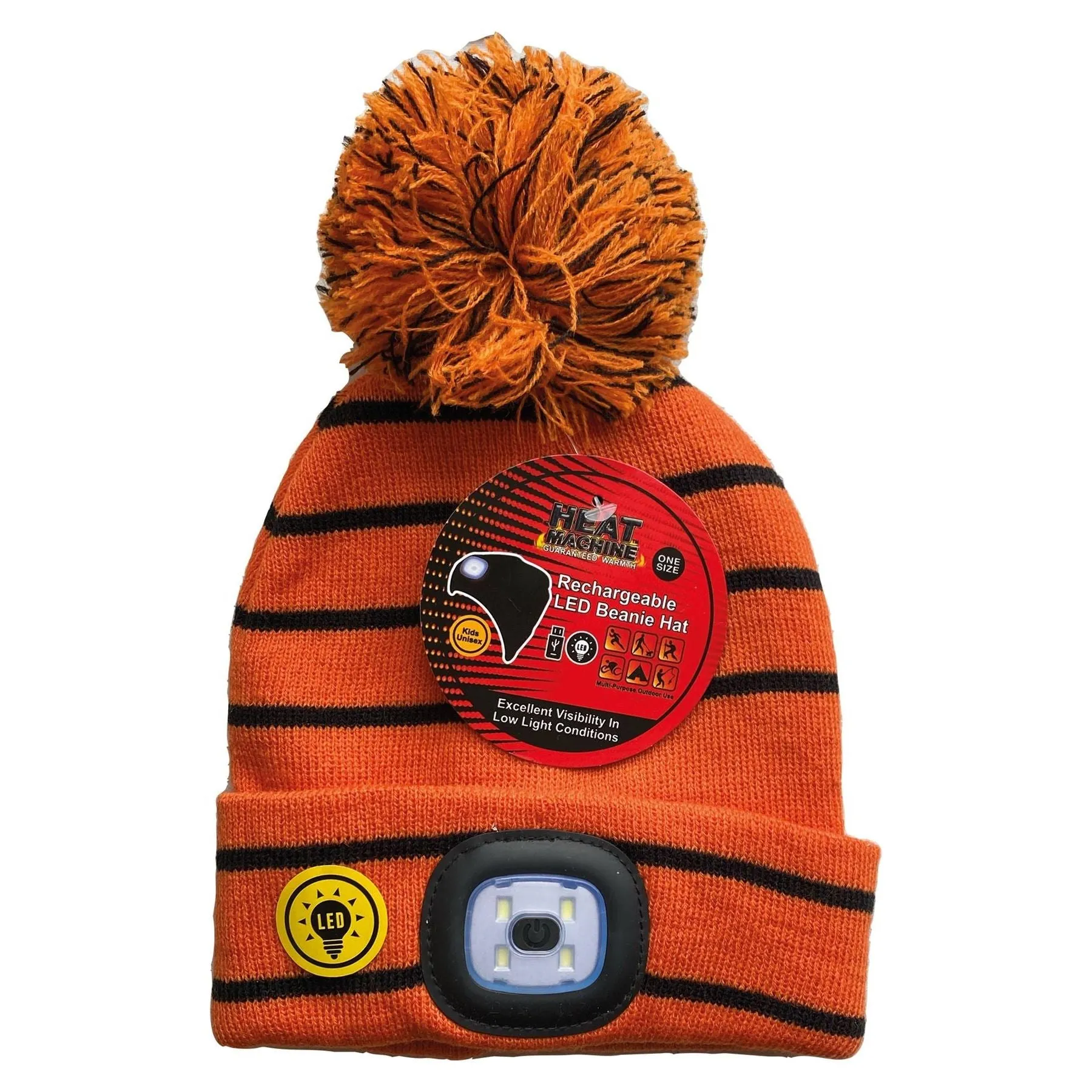 Childrens LED light Hat (assorted colours) 3369
