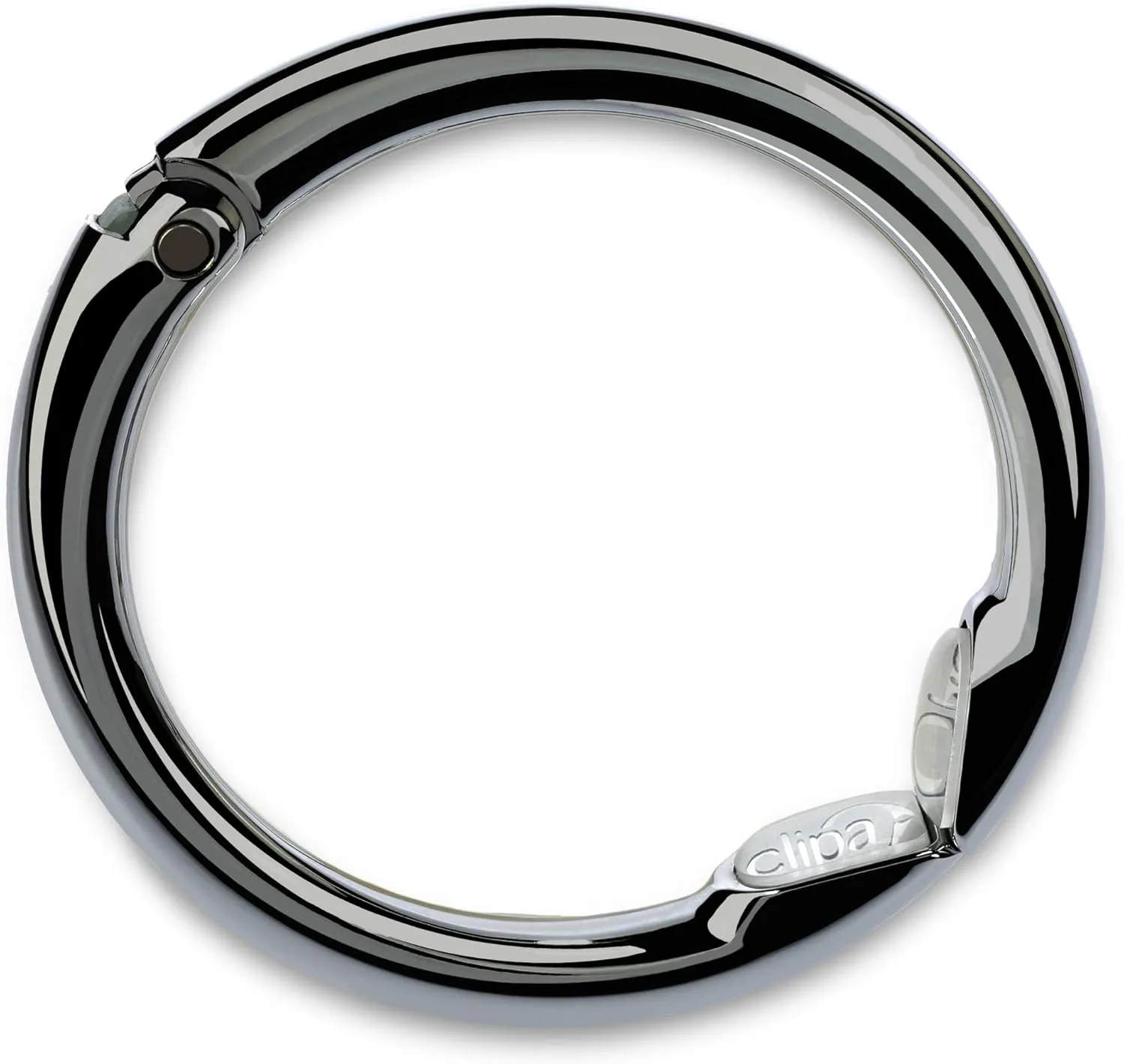 Clipa Bag Hanger - The Ring That Opens Into a Hook, Closes Automatically | Hangs Almost Anywhere in Just 1/2" of Space | Holds 33 lbs Yet Weighs Only 1.6 oz | 8 Styles | 3 yr Warranty