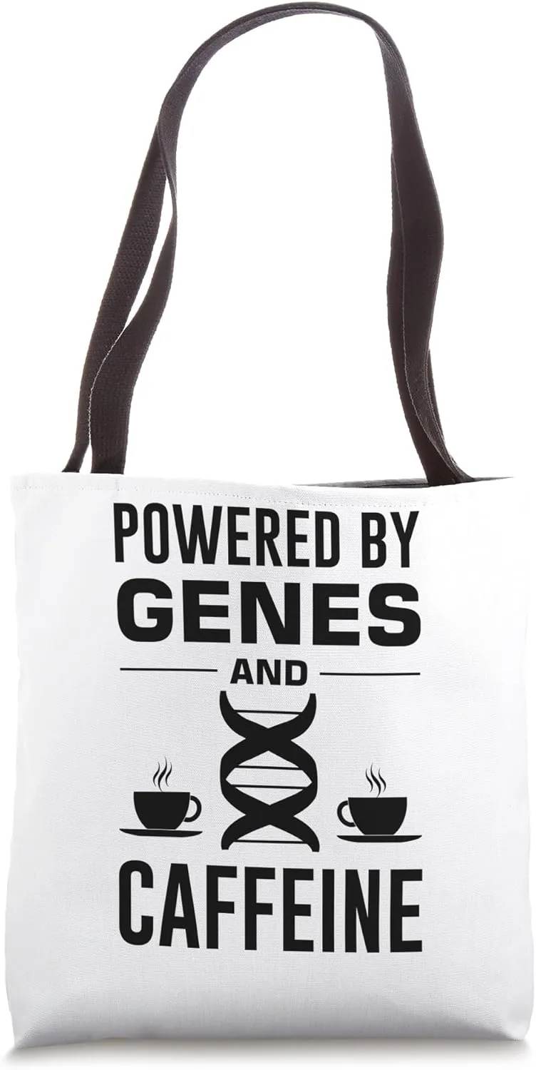 Coffee Dna Test Genetic Testing Crispr Microbiology Tote Bag