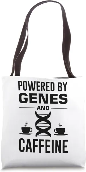 Coffee Dna Test Genetic Testing Crispr Microbiology Tote Bag