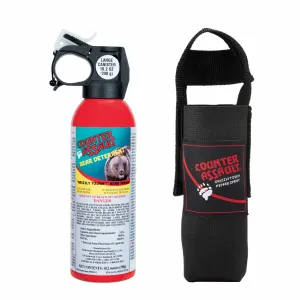 Counter Assault 8.1 oz Bear Spray with Belt Holster