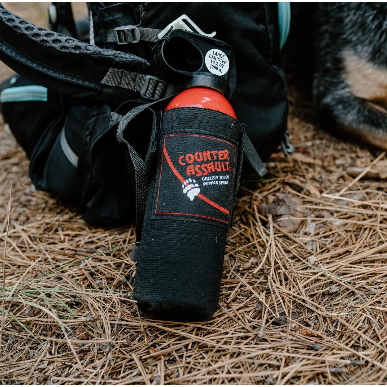 Counter Assault 8.1 oz Bear Spray with Belt Holster