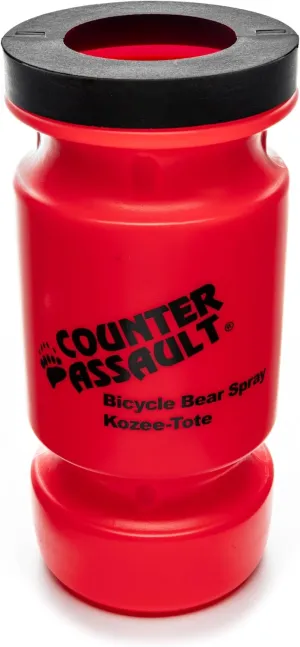 Counter Assault Bicycle Bear Spray Kozee-Tote - Bear Spray Carrier for 8.1 oz Bear Deterrent - Compatible with Most Bike Bottle Holders