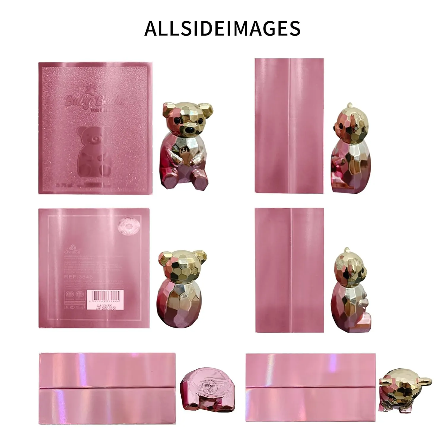 Crystal Bear Eau De Parfum Spray Natural Fragrance Parfum with Gift Box Package Lasting and Charming Personal Perfume for Women and Men 75ML