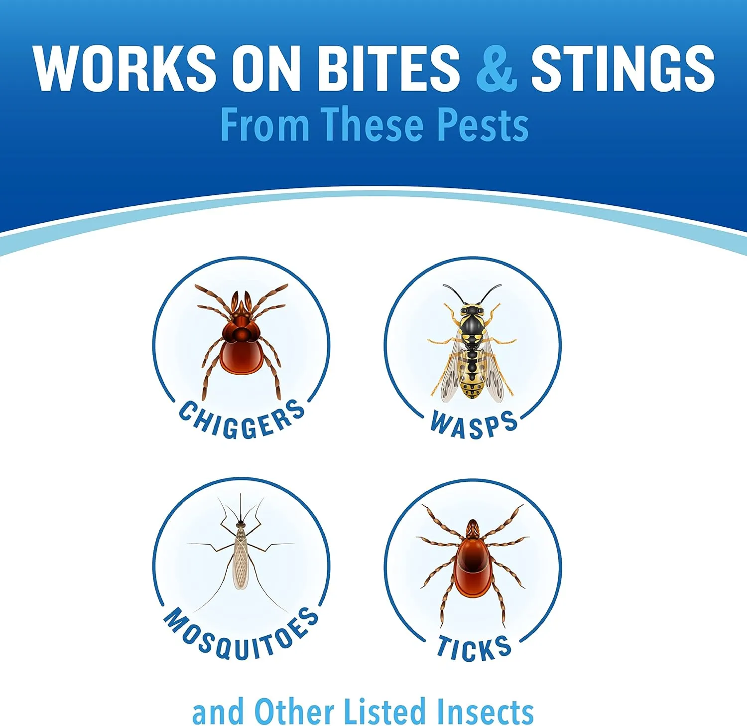 Cutter Bite MD Insect Bite Relief, Stick, 0.5 Fl Ounce, 6-Pack, Plain