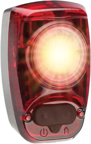 Cygolite Hotshot SL– 50 Lumen Bike Tail Light– 6 Night & Daytime Modes– User Tuneable Flash Speed– Compact Design– IP64 Water Resistant– Secured Hard Mount– USB Rechargeable– Great for Busy Roads