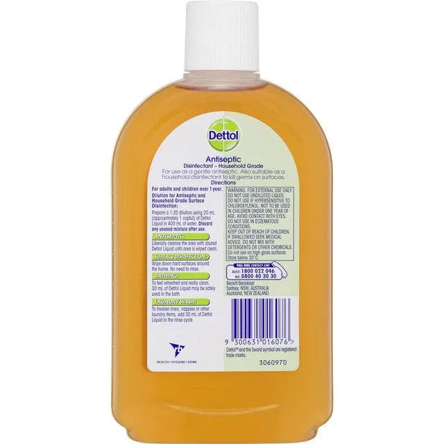 Dettol Antiseptic Disinfectant Liquid 500ml