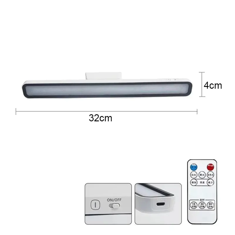 Dimmable USB Rechargeable LED Desk Lamp