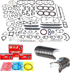 DNJ RRK616A Engine Re-Ring Kit for 1986-1995 Nissan D21 Pathfinder Pickup 3.0L V6 12V SOHC 2960cc