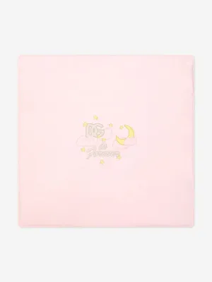 Dolce & Gabbana Baby Girls Blanket in Pink