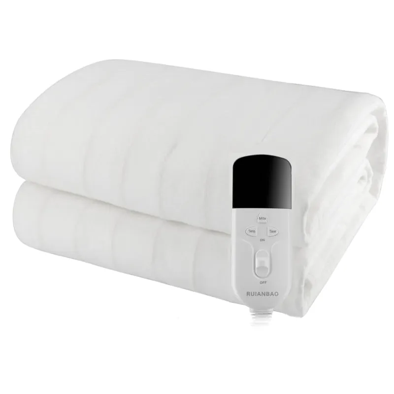 Double Electric Blankets Heated Winter Bed