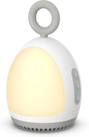 Dreamegg White Noise Machine, Sound Therapy with Night Light & White Noise, Sleep Aid for Anxiety Stress Relief, Meditation Relaxing Gifts for Kids Adults