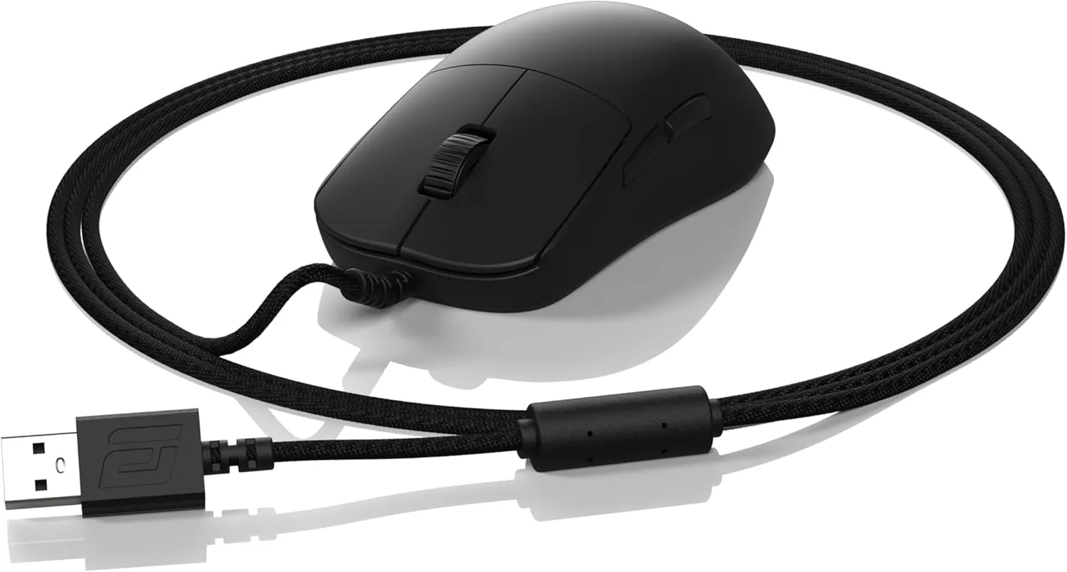 ENDGAME GEAR OP1 8k Wired Gaming Mouse - 8000Hz Polling, PixArt PAW3395 Sensor, Kailh GX Switches, Black