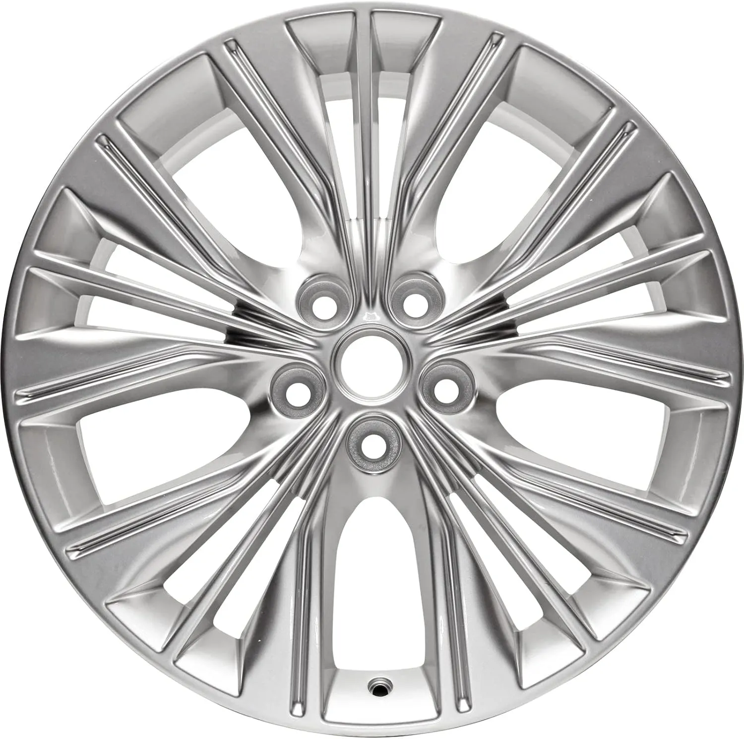 Factory WheelNew 20x8.5'' 20 Inch Premium Aluminum Alloy Wheel Rim for Chevrolet Impala LTZ 2014 2015 2016 2017 2018 2019 2020 | ALY05615U77N Direct Fit - OE Stock Specs, Light Hyper Silver