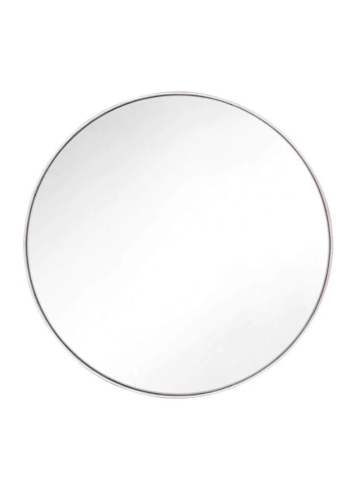 Feiss Lighting-Kit-30 Inch Round Mirror-Polished Nickel Finish
