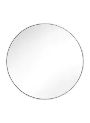 Feiss Lighting-Kit-30 Inch Round Mirror-Polished Nickel Finish