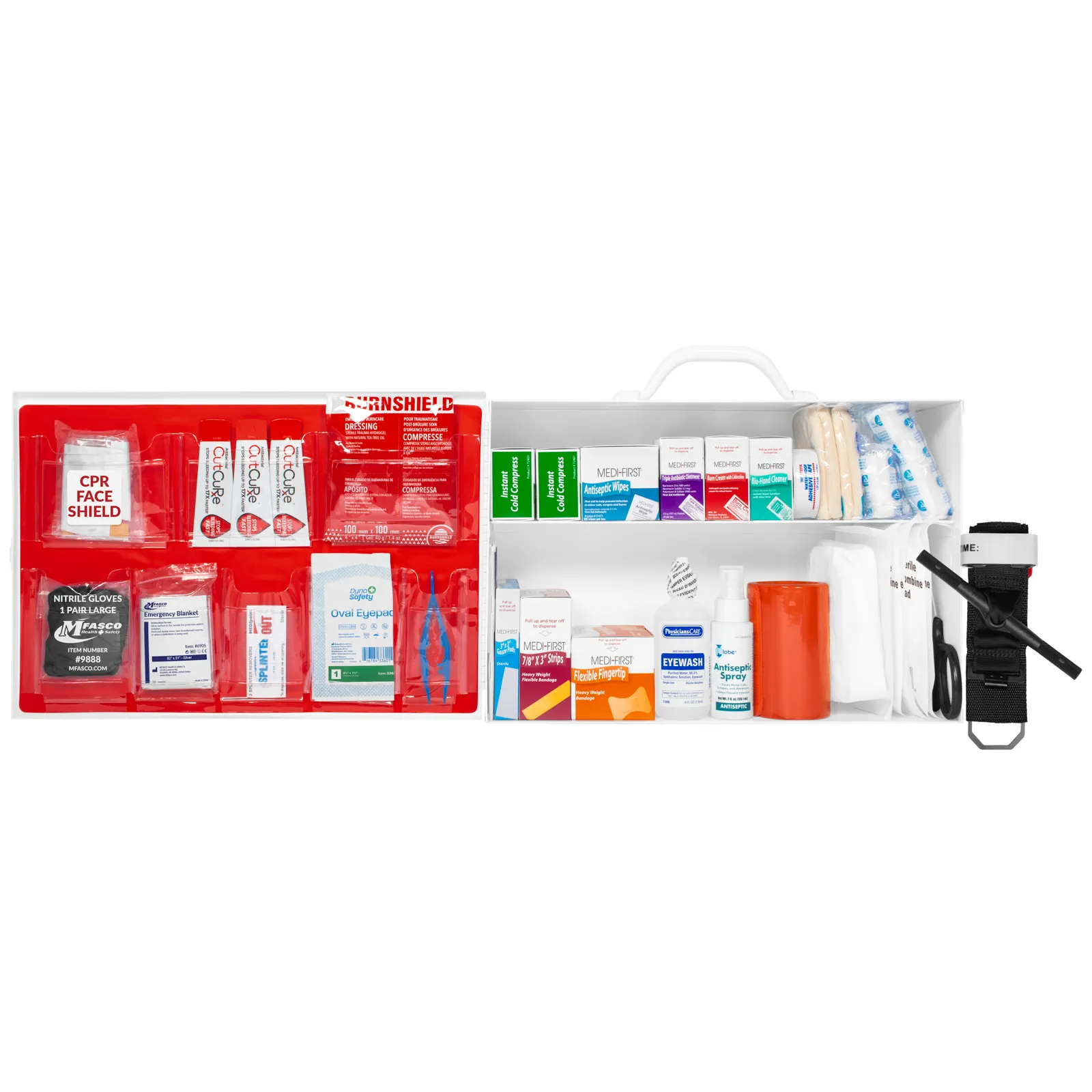 Firstaid Kit 2 Shelf #70 W/Fill Complete No Logo
