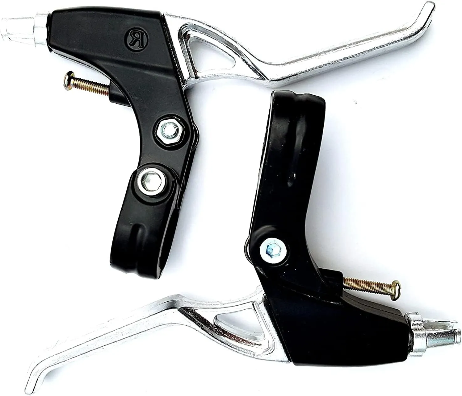 Front and Back Disk Brake Kit - 160mm for 80cc Gas Motorized Bicycle - Freewheel Threaded Hubs Hole Distance of 48mm (Yinxing)
