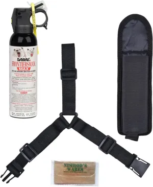 Frontiersman Bear & Mountain Lion Spray 7.9OZ With Holster