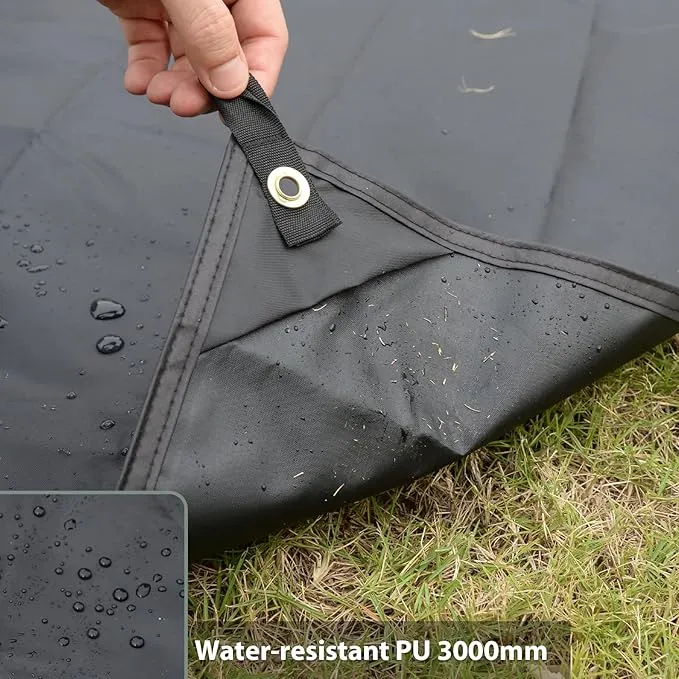 GEERTOP Ultralight Tent Footprint PU 3000 Waterproof Camping Tent Tarp with Drawstring Carrying Bag Ground Sheet Mat for Camping Hiking Backpacking Outdoor Picnic