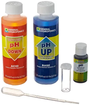 General Hydroponics pH Control Kit (2 Sets(Control Kit))