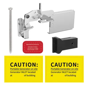 Generator Interlock Kit for Cutler Hammer Eaton 100 Amp BR Panel Biilet