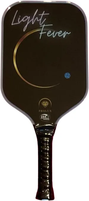 Glow in The Dark Pickleball Paddle | LED Pickleball Paddle | 8 Colors with The Click of a Button | PROLUX Light Fever