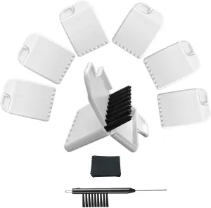 GN Cerustop Wax Guards PN 20439700 Filters for Resound/Phonak/Unitron/Beltone/Widex Heaing Aid with Cleaning Brush Tools Kit and Carry Case-6packs