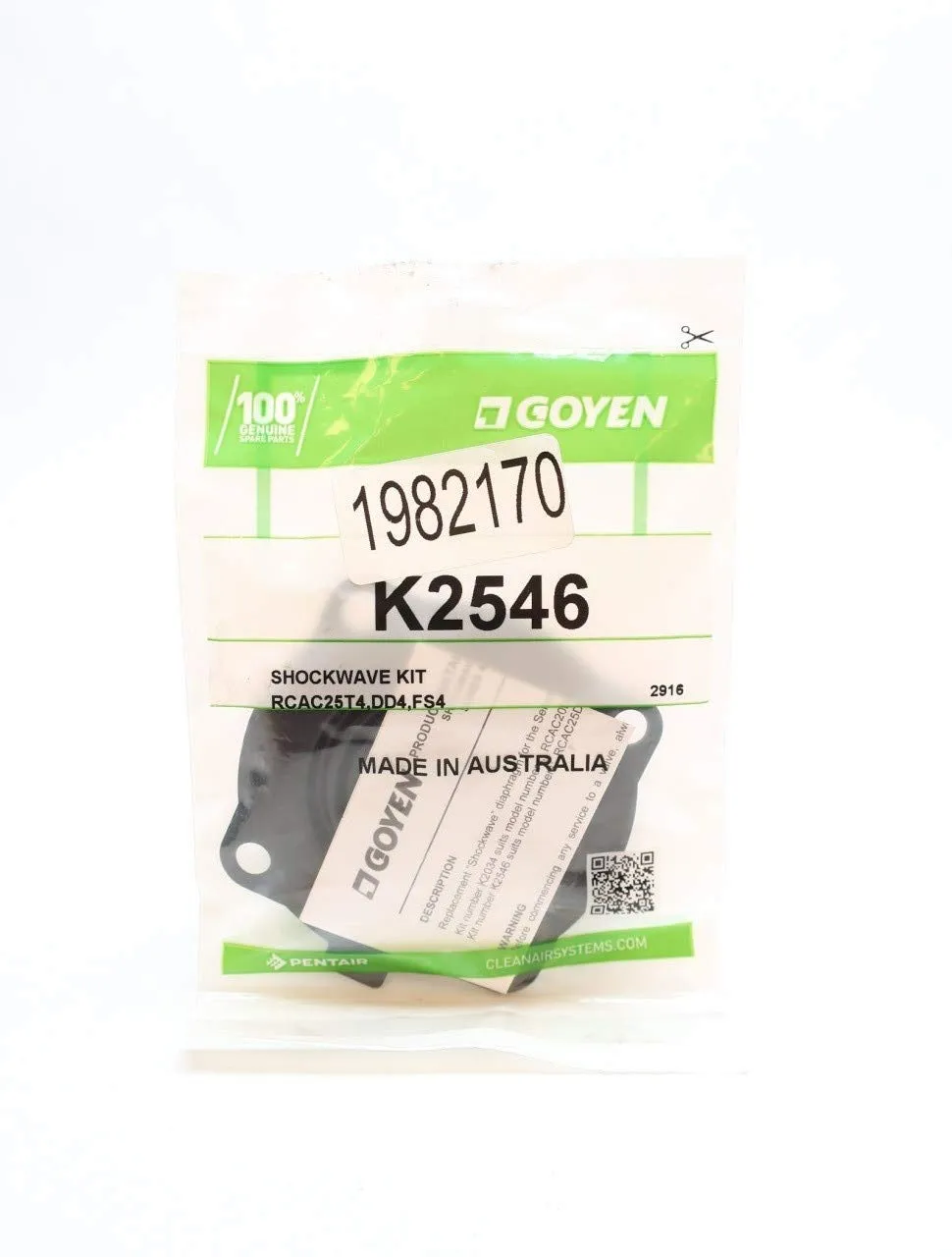 GOYEN K2546 Diaphragm Shockwave KIT