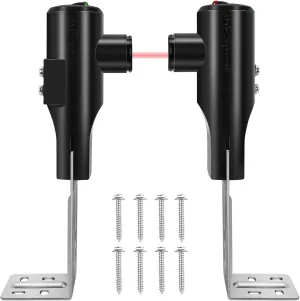GSTB-R STB-BL Safety Sensors, Replacement for Genie Garage Door Sensors, Compatible with Genie Garage Door Openers Made After 1993, Item Includes Two Sensors (Receiving&Sending)